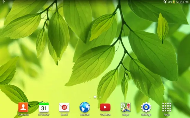 Leaf Live Wallpaper android App screenshot 3